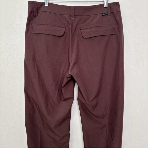 Patagonia Womens 14 Dark Brown Hiking Trekking Trouser Pant - Picture 9 of 12